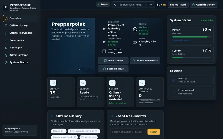 User portal